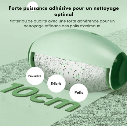 Rouleau Anti-Peluches Réutilisable Animokit – Lavable, Compact, Efficace et Écologique