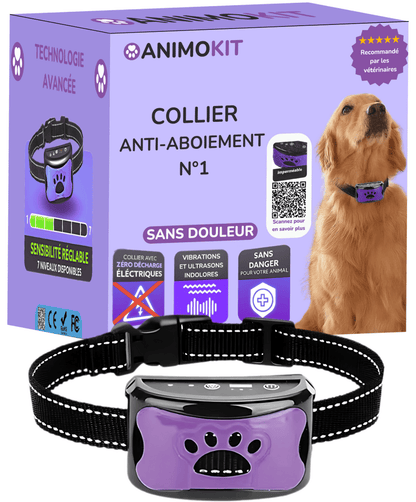 Le collier anti-aboiement sans douleur N°1 - animokit