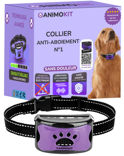 Le collier anti-aboiement sans douleur N°1 - animokit