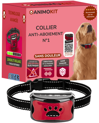 Le collier anti-aboiement sans douleur N°1 - animokit