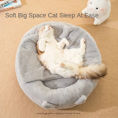 Niche pour Chat et Chien - Confort en Hiver et Toutes Saisons